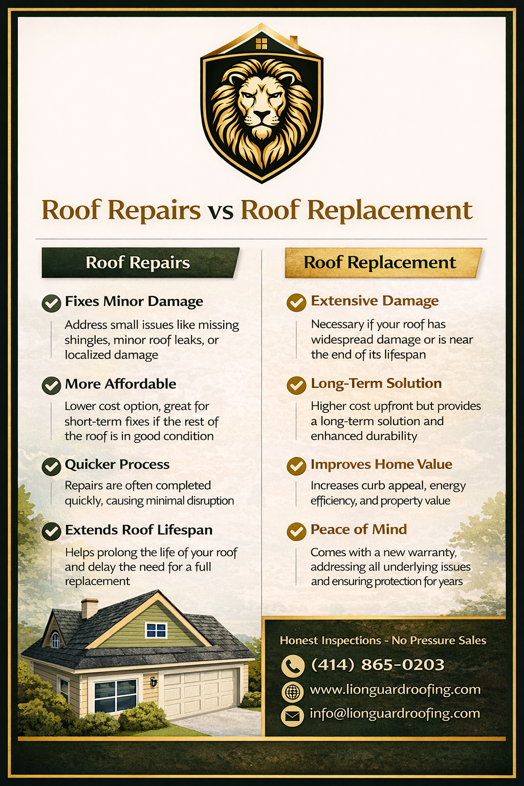 Roof Repair vs Replacement in Wisconsin: How to Decide