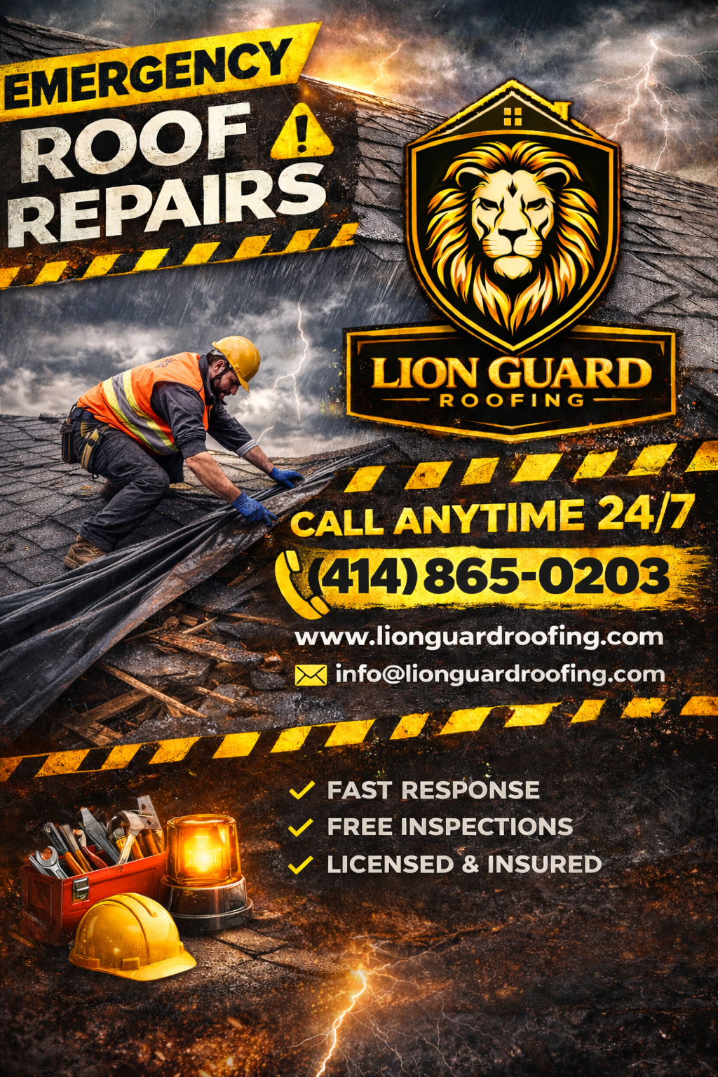 Emergency Roof Repairs in Milwaukee, WI