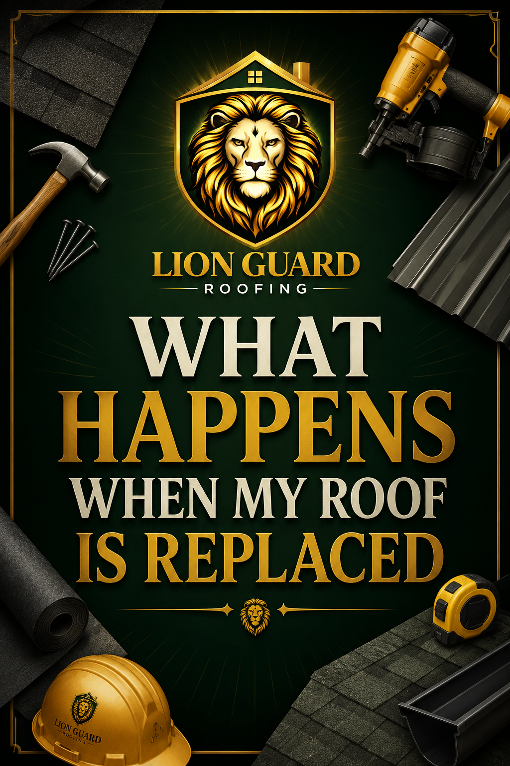 What Happens When My Roof Is Replaced?
