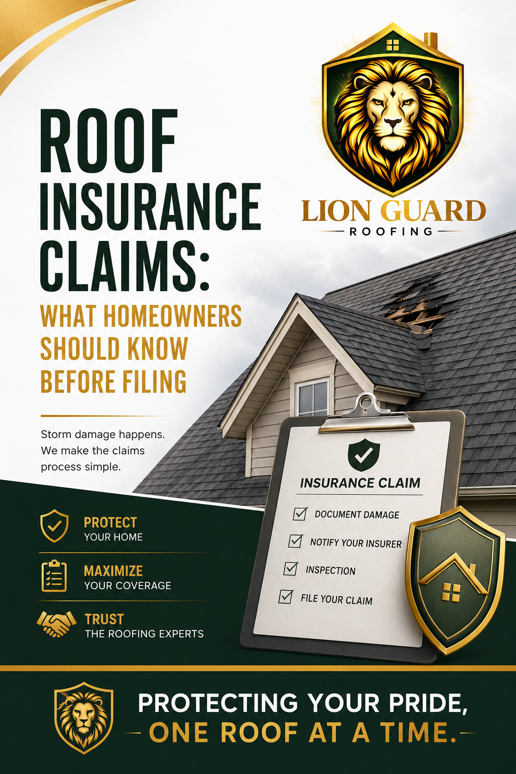 Roof Insurance: What To Know About Filing A Claim