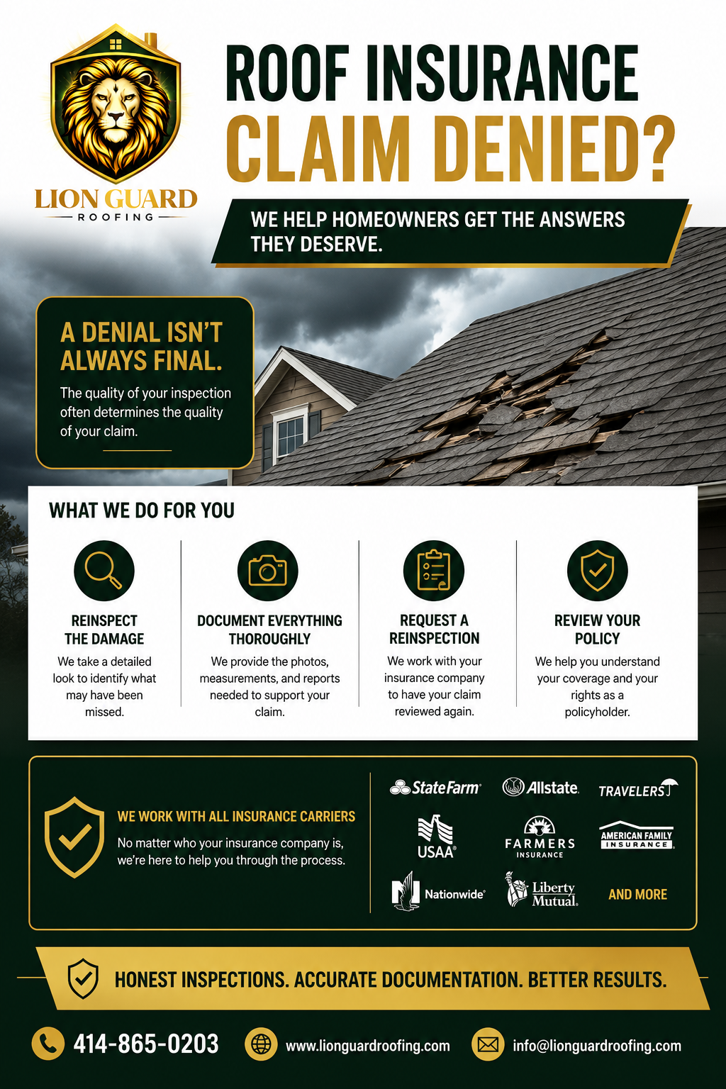Why Your Roof Insurance Claim Was Denied (And What to Do Next)