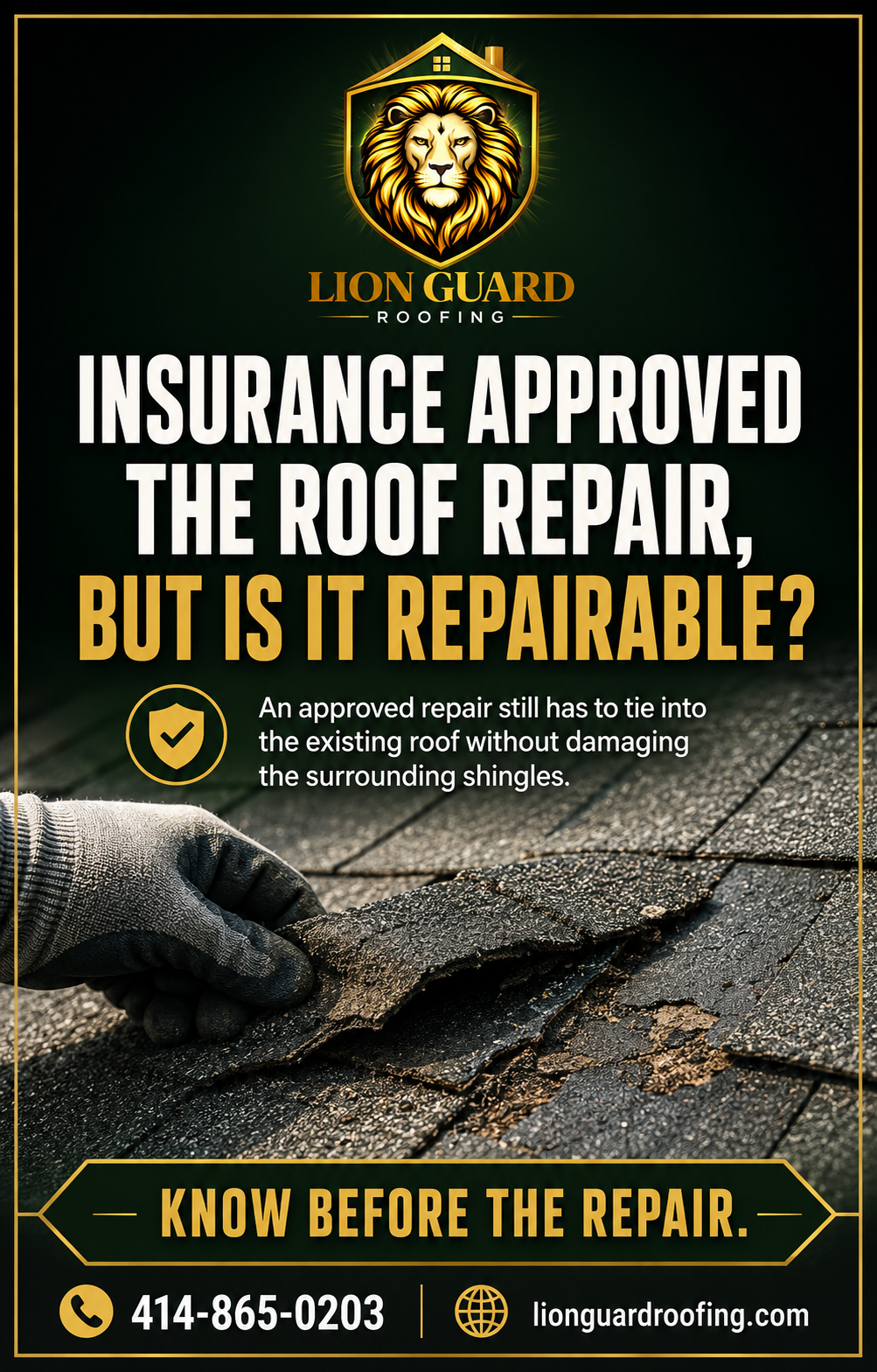 Insurance Approved the Repair, But Can the Roof Actually Be Repaired?