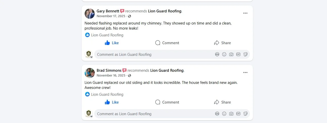 facebook reviews