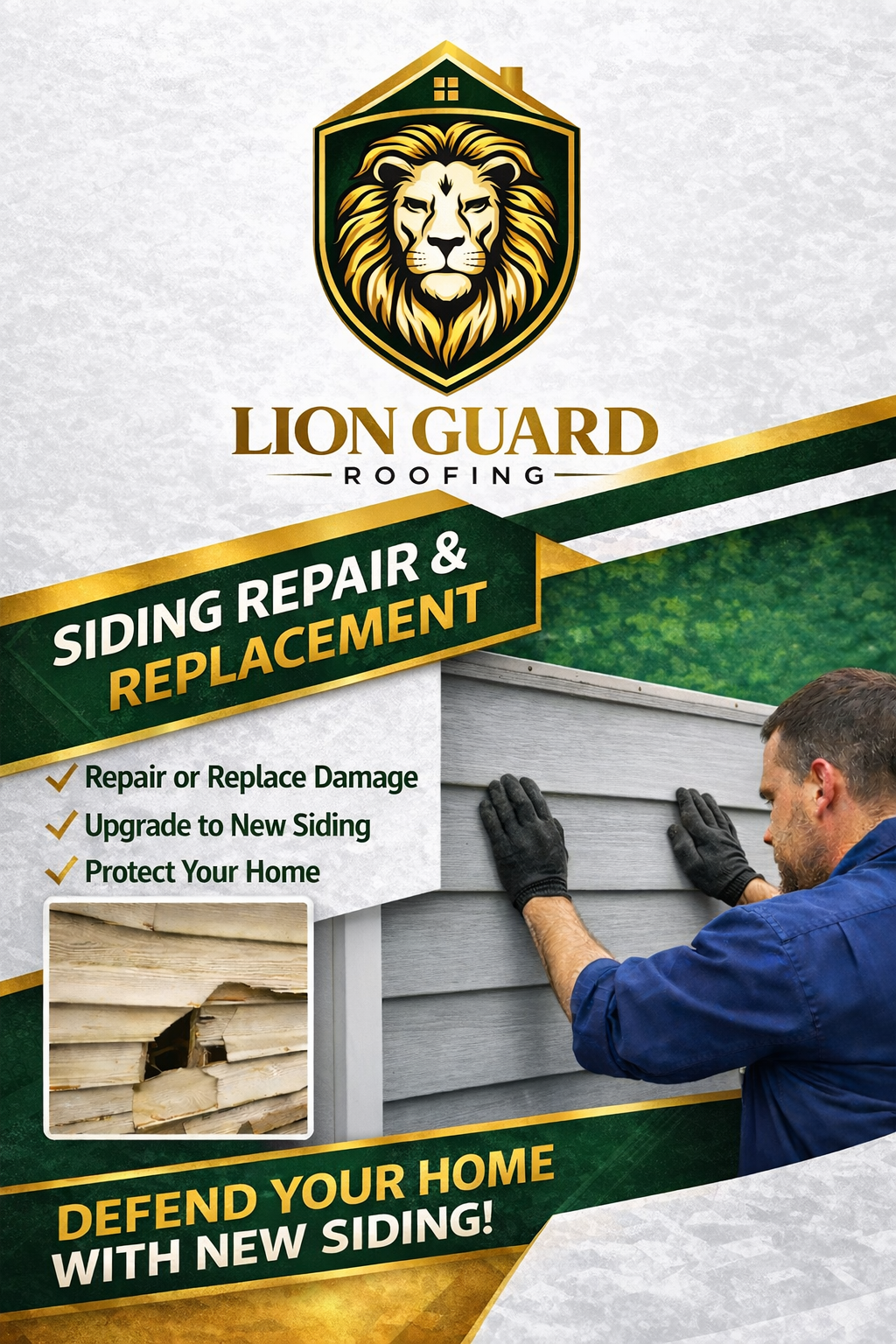 Siding Replacement & Repair