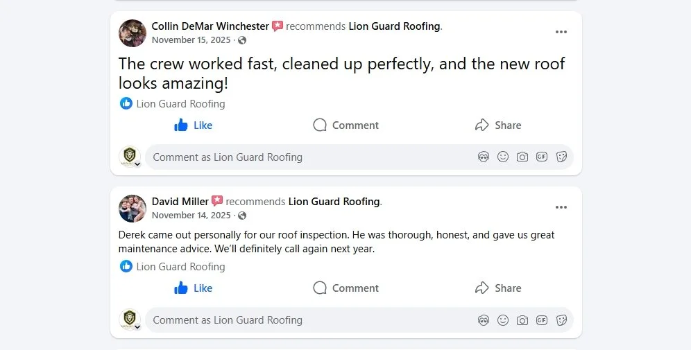 facebook reviews