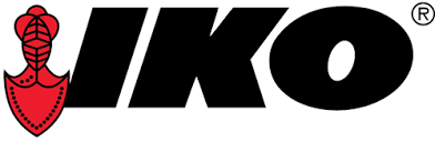 Ikea logo featuring a red cartoonish figure with a crown, next to bold black letters spelling 'IKO'.