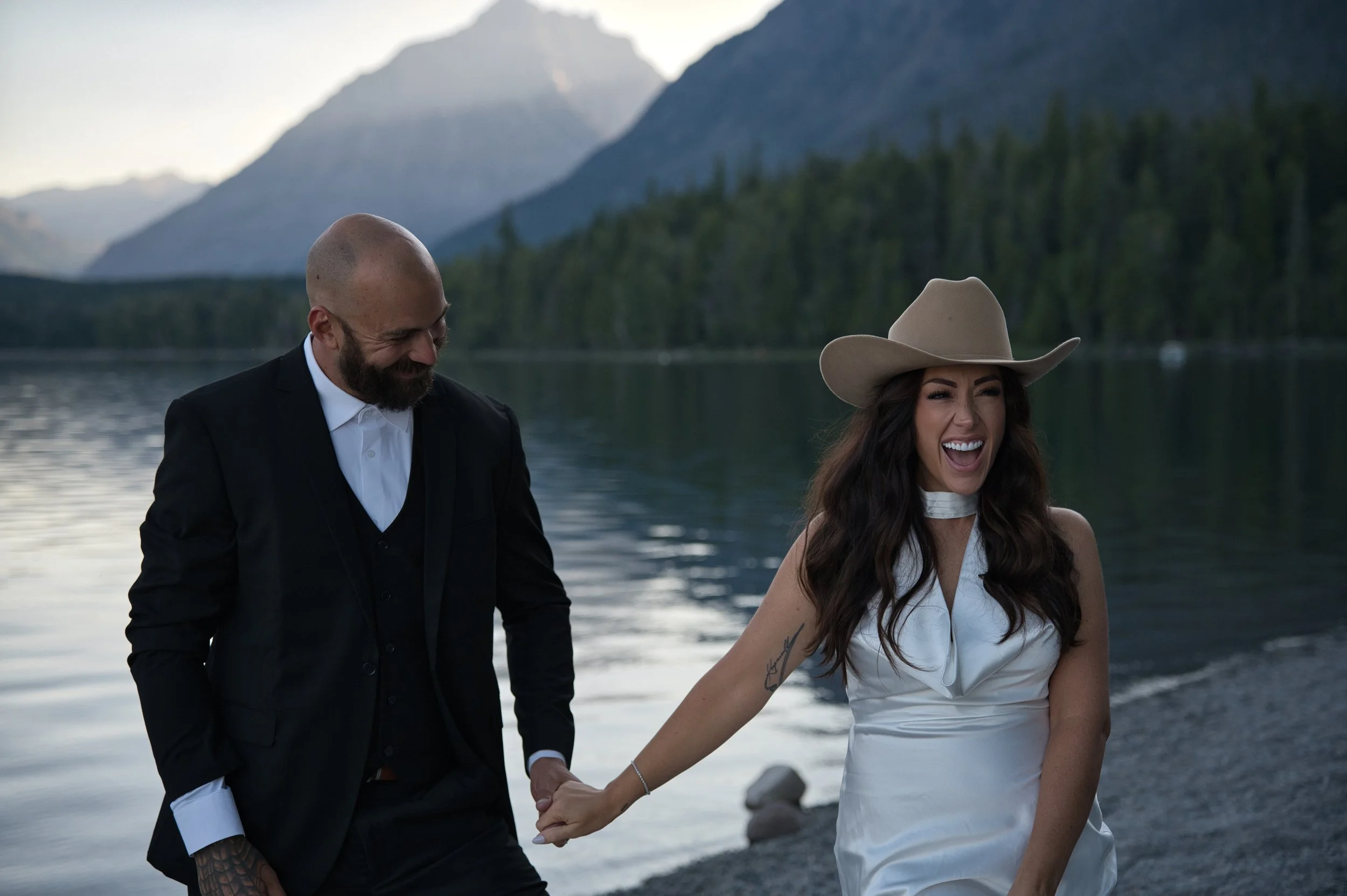 Lake McDonald elopement inspo