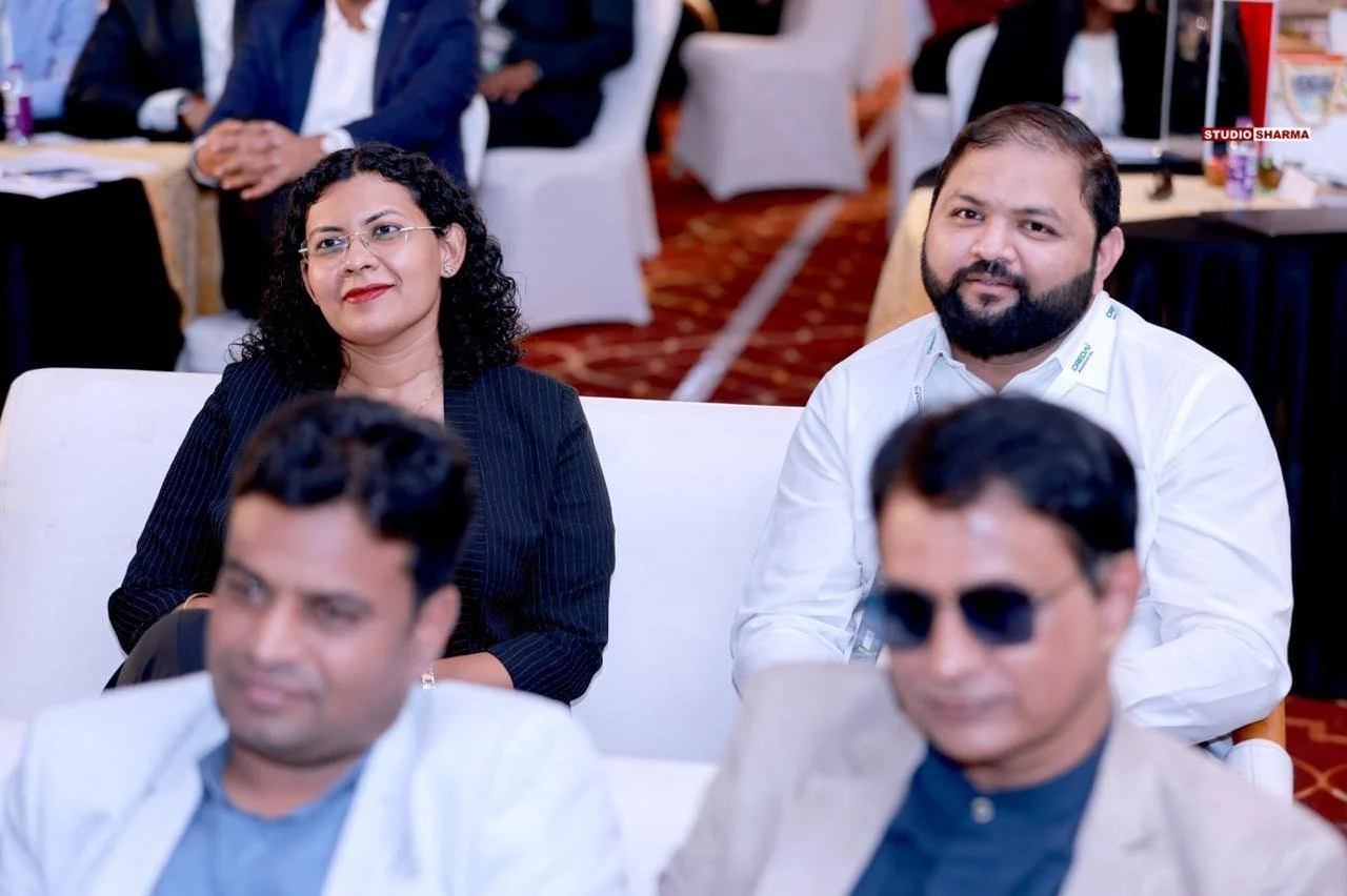 Distribution of Deity at the CREDAI Amravati - Youth Conference held at Chikhaldara, Amravati, Maharashtra.  1st regional youth meet held in Amravati in 2025. Rajen Patil ,, Rajan Patil. 