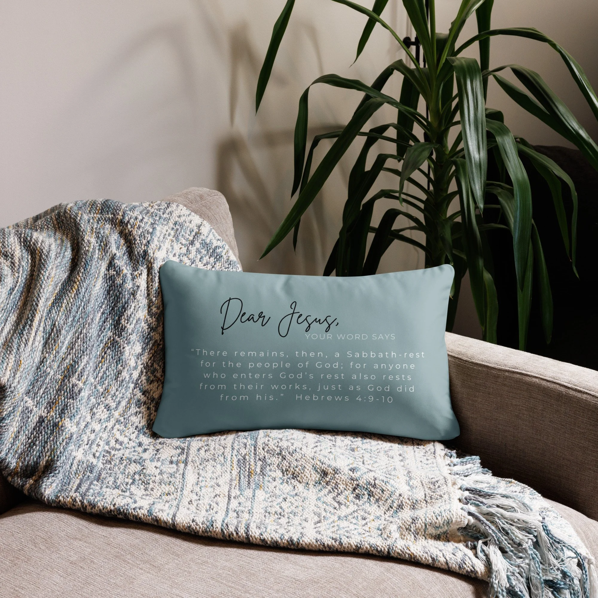 "Sabbath Rest" Pillow