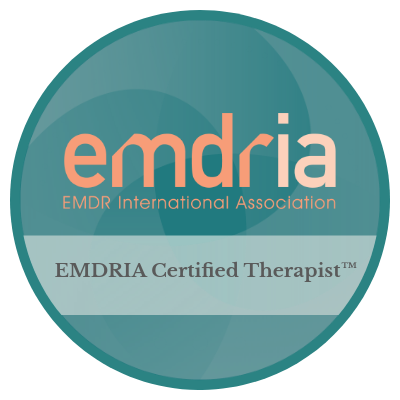 EMDR International Association certification badge for EMDR Certified Therapist.