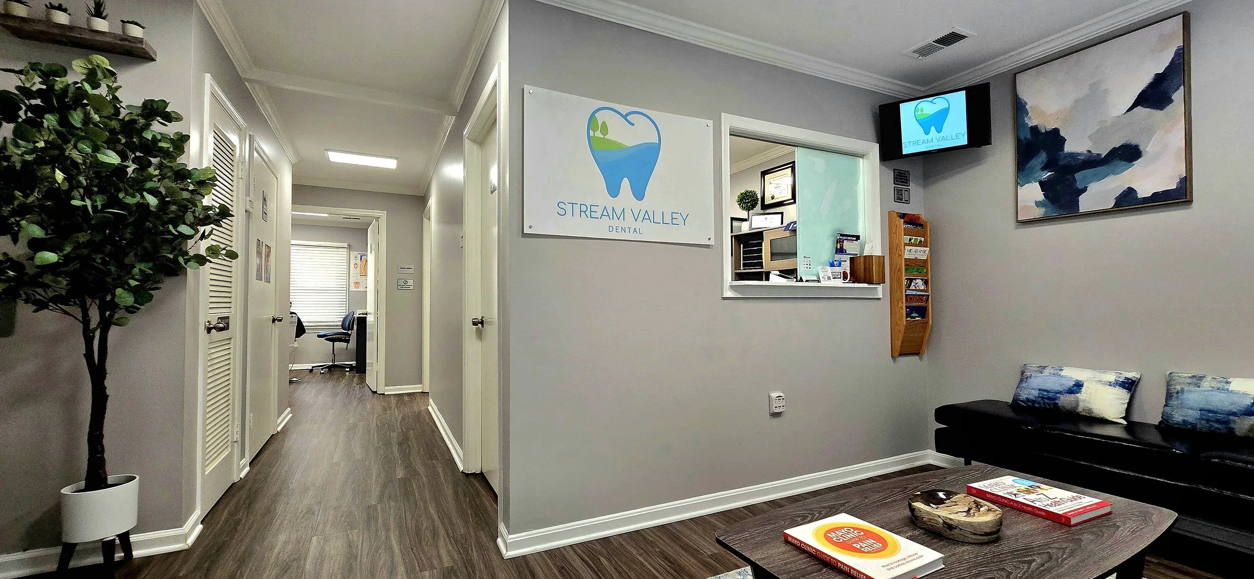 photo of the interior of Stream Valley Dental
