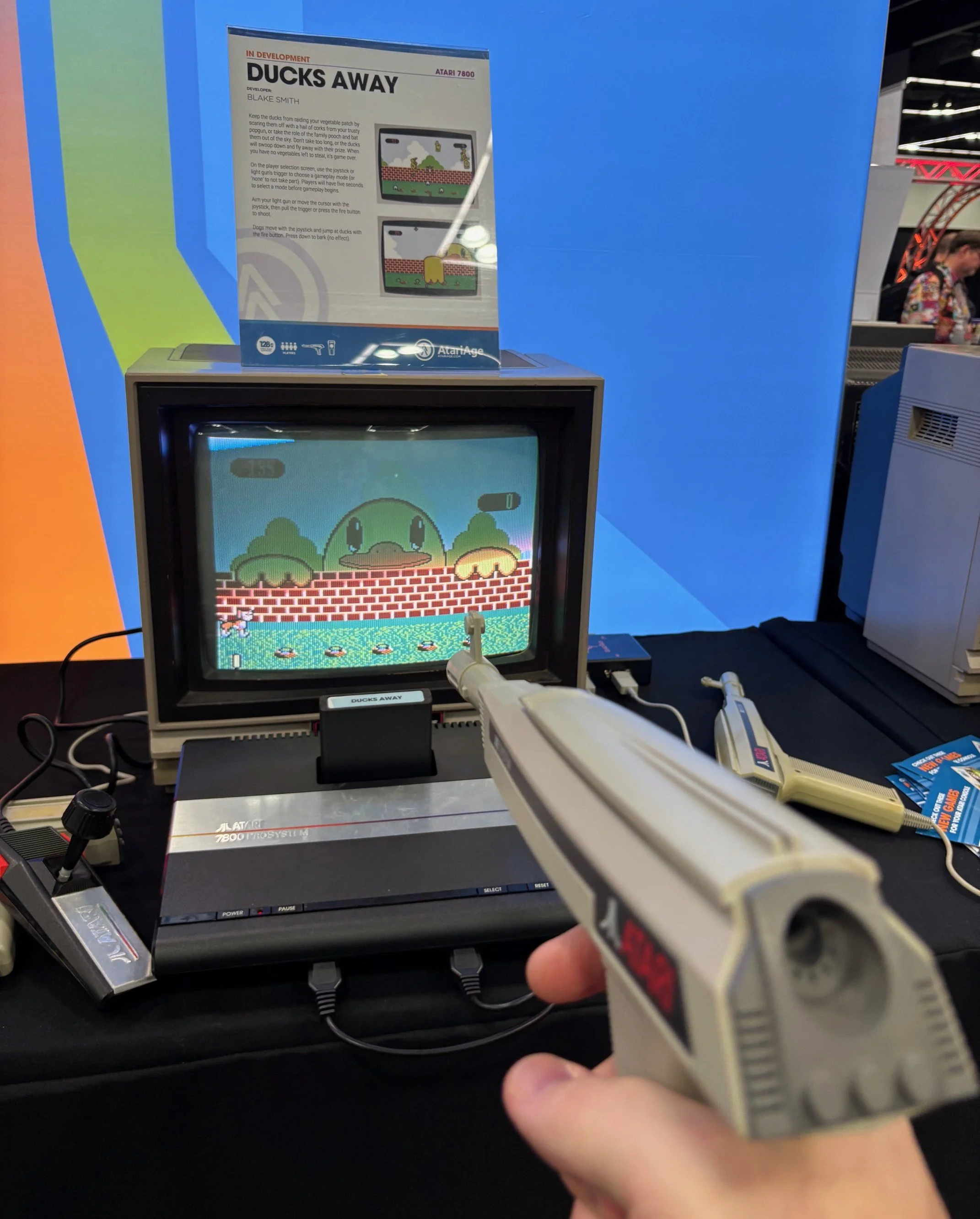PRGE News: Ducks Away, A New Light Gun Game for Atari 7800 Is Releasing Next Year