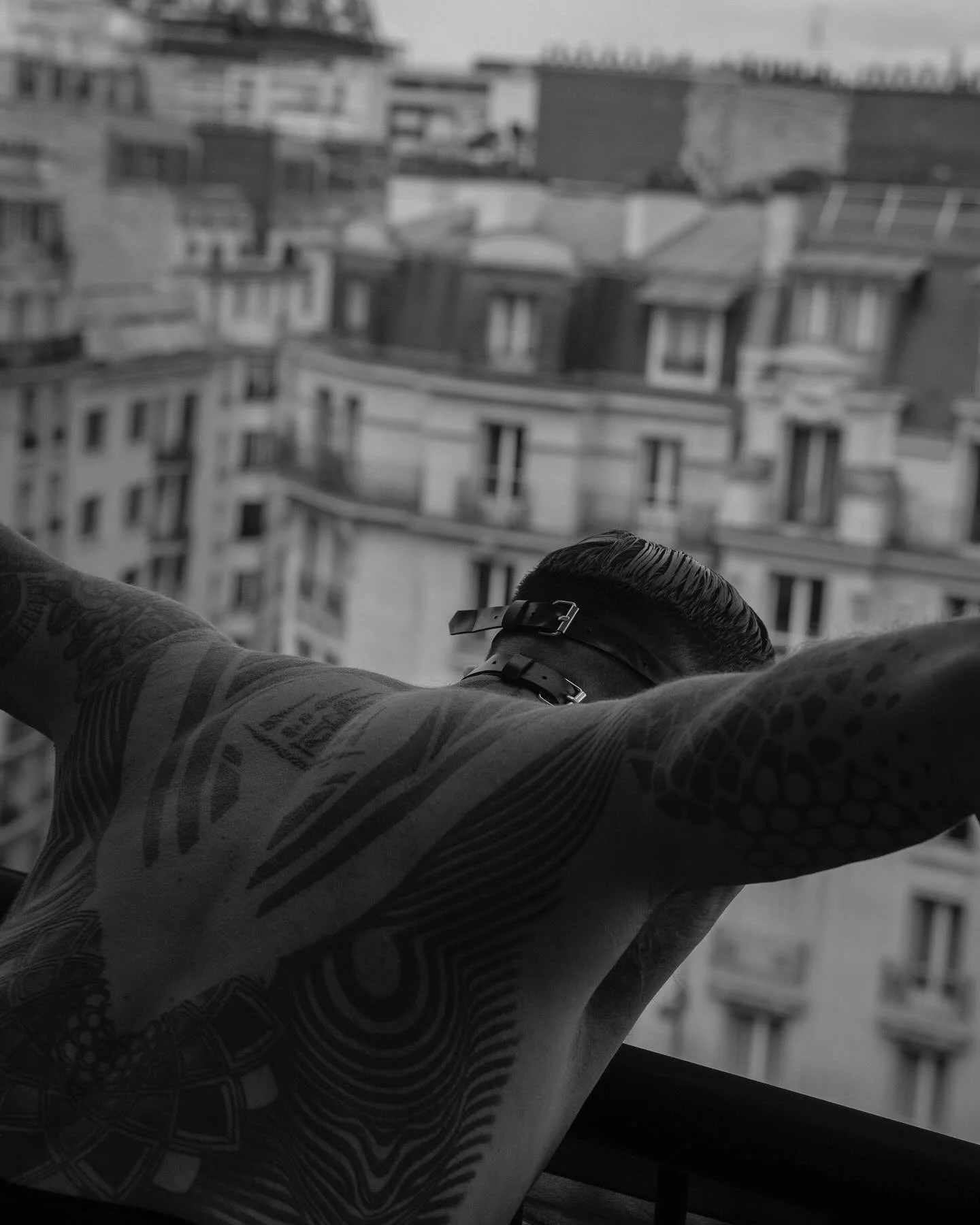 Paris.
📷 @rickycohete 
.
.
.
.
.
#Leather #ParisNights #CityOfLights #CensoredArt #ink #Parisian #NoirPhotography #DarkAesthetic #HiddenBeauty #MysticParis #UrbanExploration #masks #mask #escape #paris #tattoo #GothicChic #gothic #ArtisticExpression
