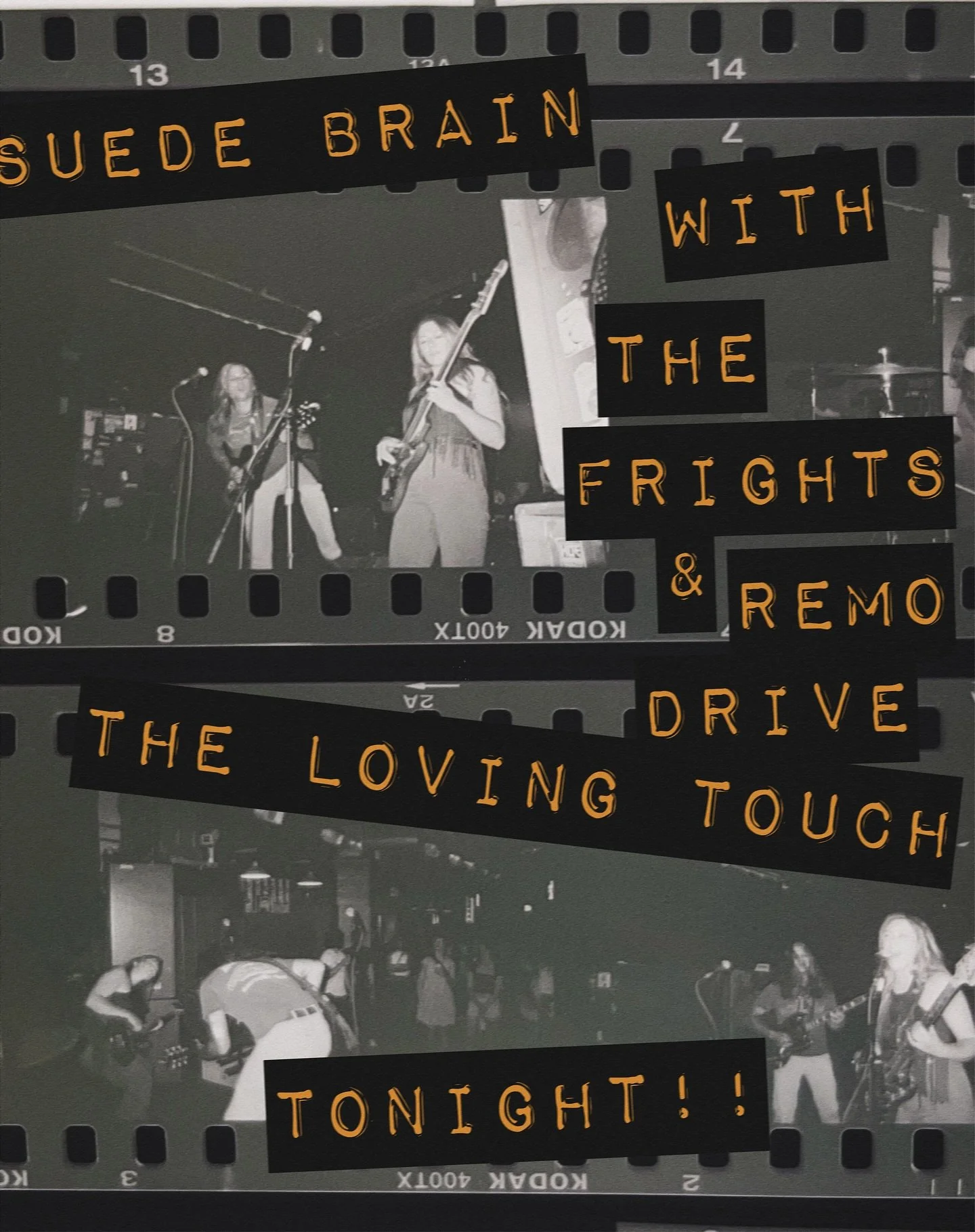 ATTN: FERNDALE, MI - TONIGHT WE OPEN FOR THE ICONIC @thefrights AND @remodrivemn AT @thelovingtouch. WILD SHOW STARTS AT 8PM SHARP. 

📸 by @malikming &amp; processed by @tryst.red
FILMSTOCK: KODAK 400TX