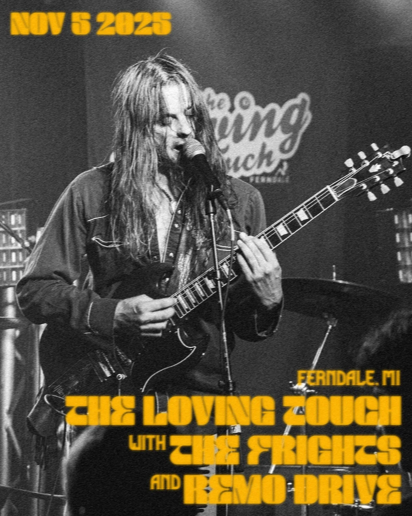 🔥📣SHOW ANNOUNCEMENT 📣🔥 WE OPEN FOR @thefrights &amp; @remodrivemn 🎸🔥 NEXT WEDNESDAY NOV 5 at @thelovingtouch IN FERNDALE, MI 🎸🔥 RAUCOUS SHOW &amp; WILD BEHAVIOR GUARANTEED

📸 @tryst.red