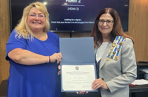 JACOB GASKINS CHAPTER, NSDAR, LEARNS FROM “DAR 101” PRESENTATION