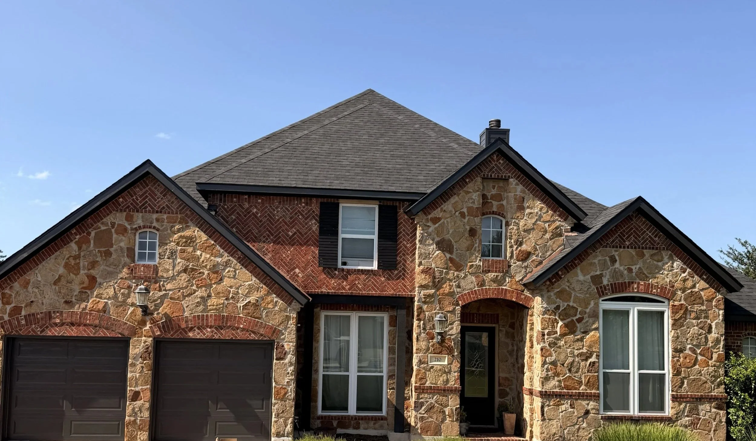 Rustic Black Shingles