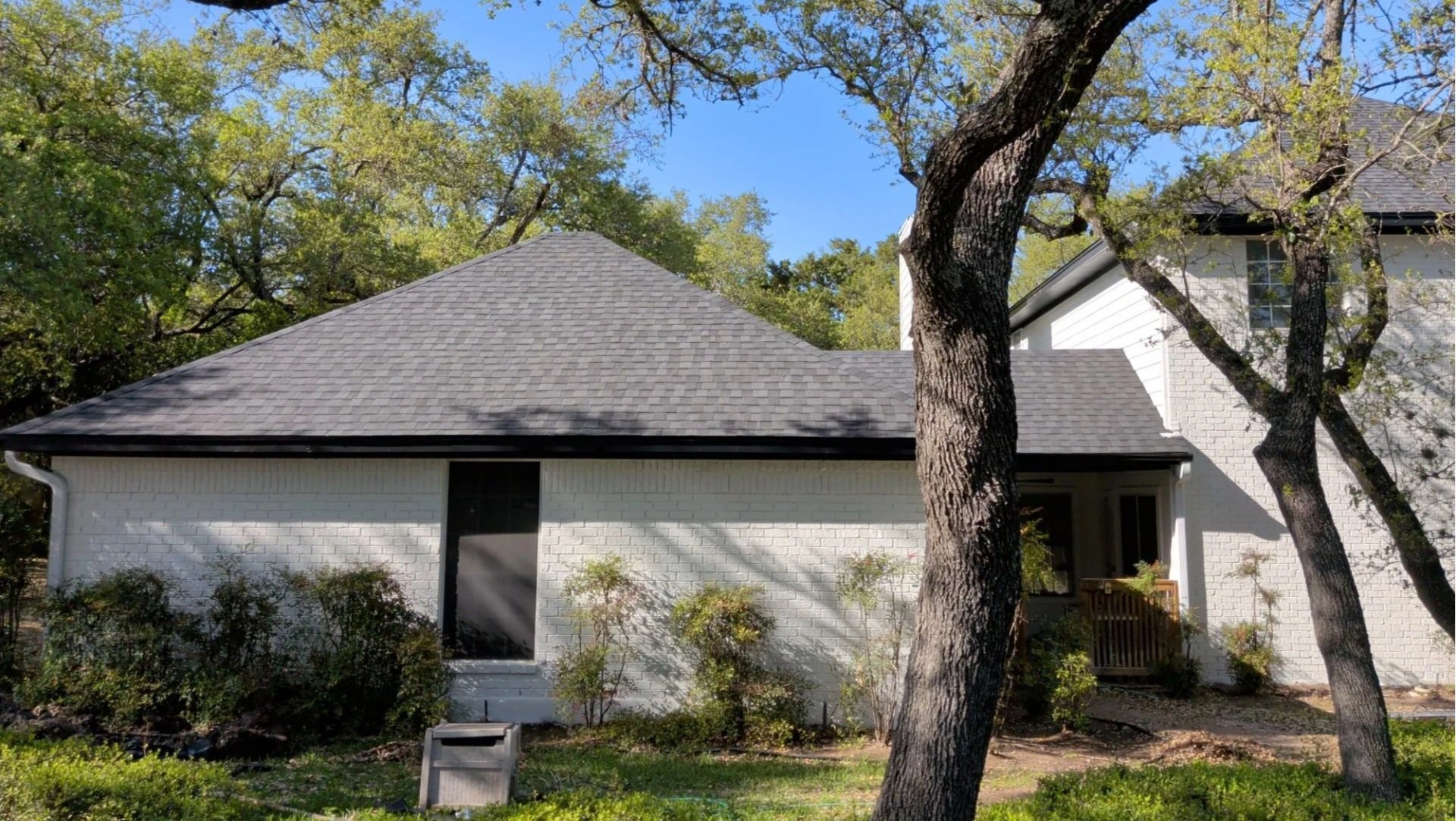 example of roofing work