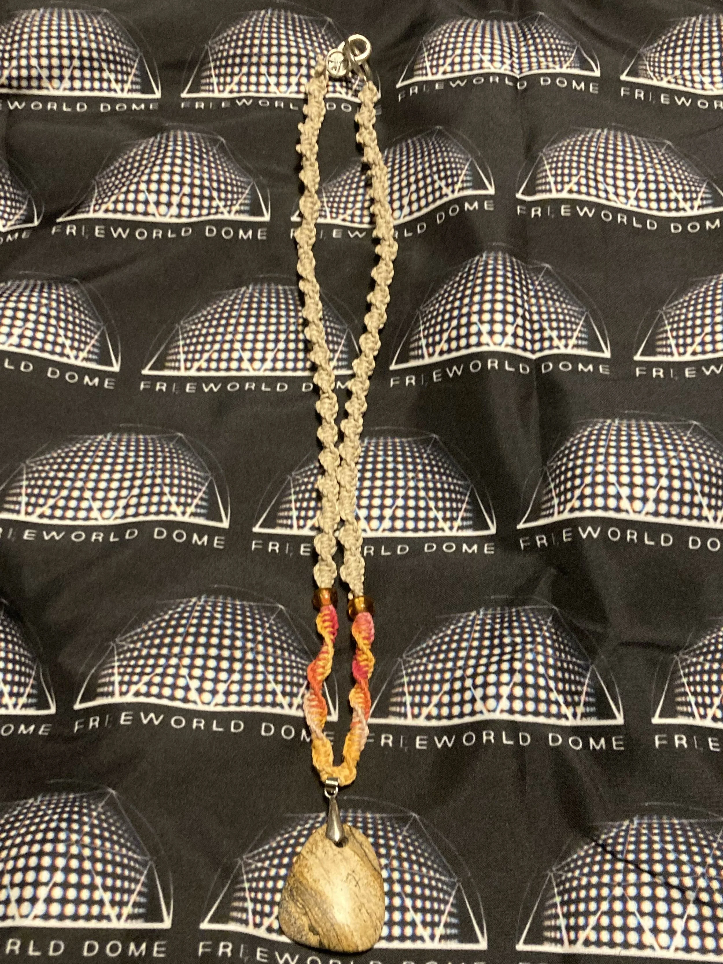 Stone Pendant Necklace - 14 inch