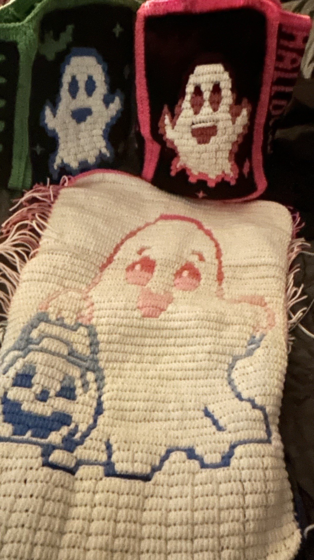 Ghost Stroller Blanket & Trick or Treat Bag