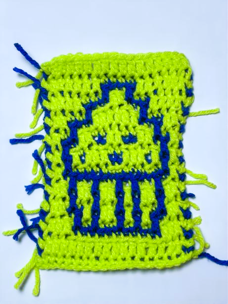 Mosaic Overlay Crochet: Cupcake Pattern Turtorial Videos