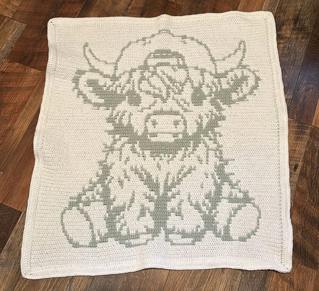 Highland Cow with Baseball Cap by Nursekimmie2004 on Ravelry