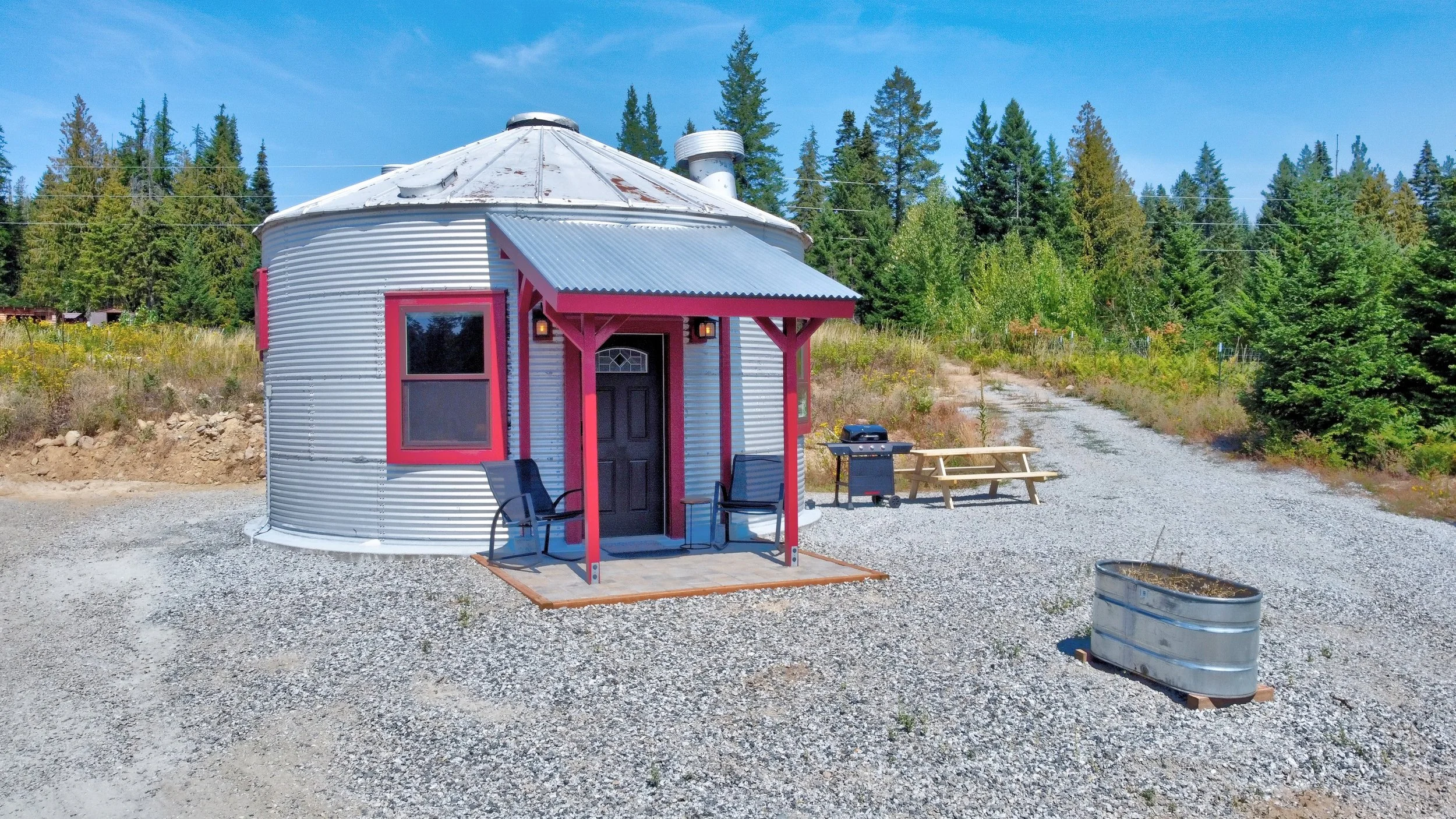Grain Bin vacation rental in Sandpoint, Idaho