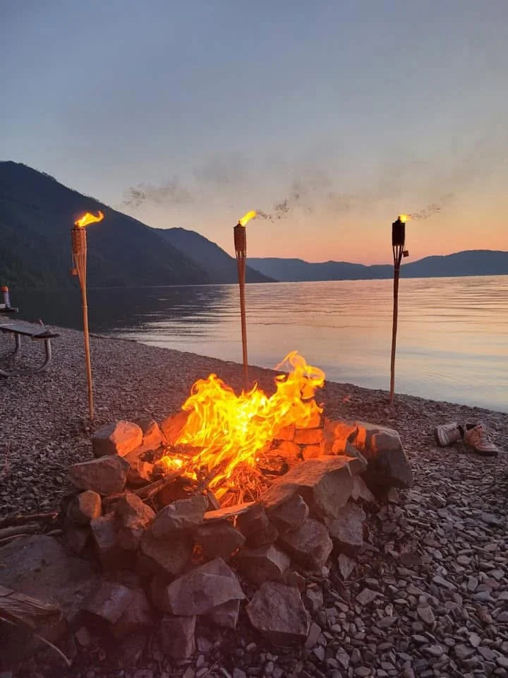 Sandpoint Idaho Lodging Grain Binn Entry