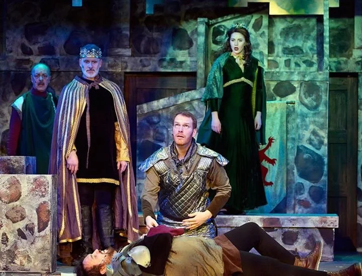 As Lancelot in Camelot with The Candlelight Theatre