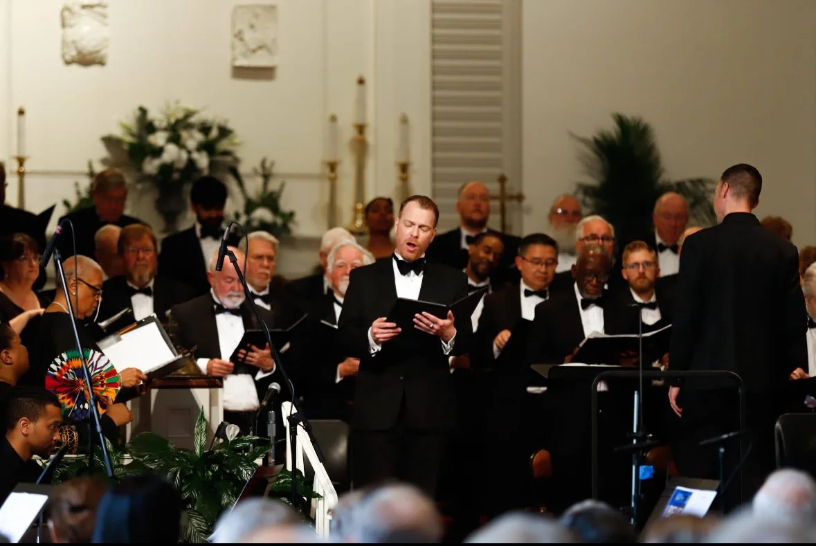 As a soloist with the New Jersey Master Chorale