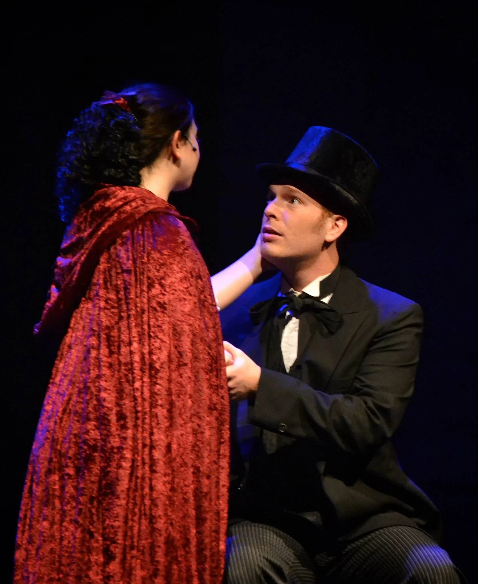 As Young Ebenezer in A Christmas Carol with The Candlelight Theatre