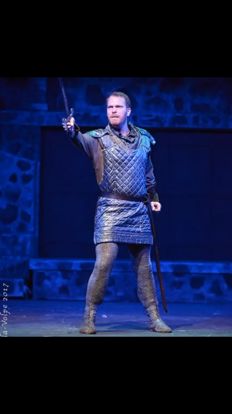 As Lancelot in Camelot with The Candlelight Theatre