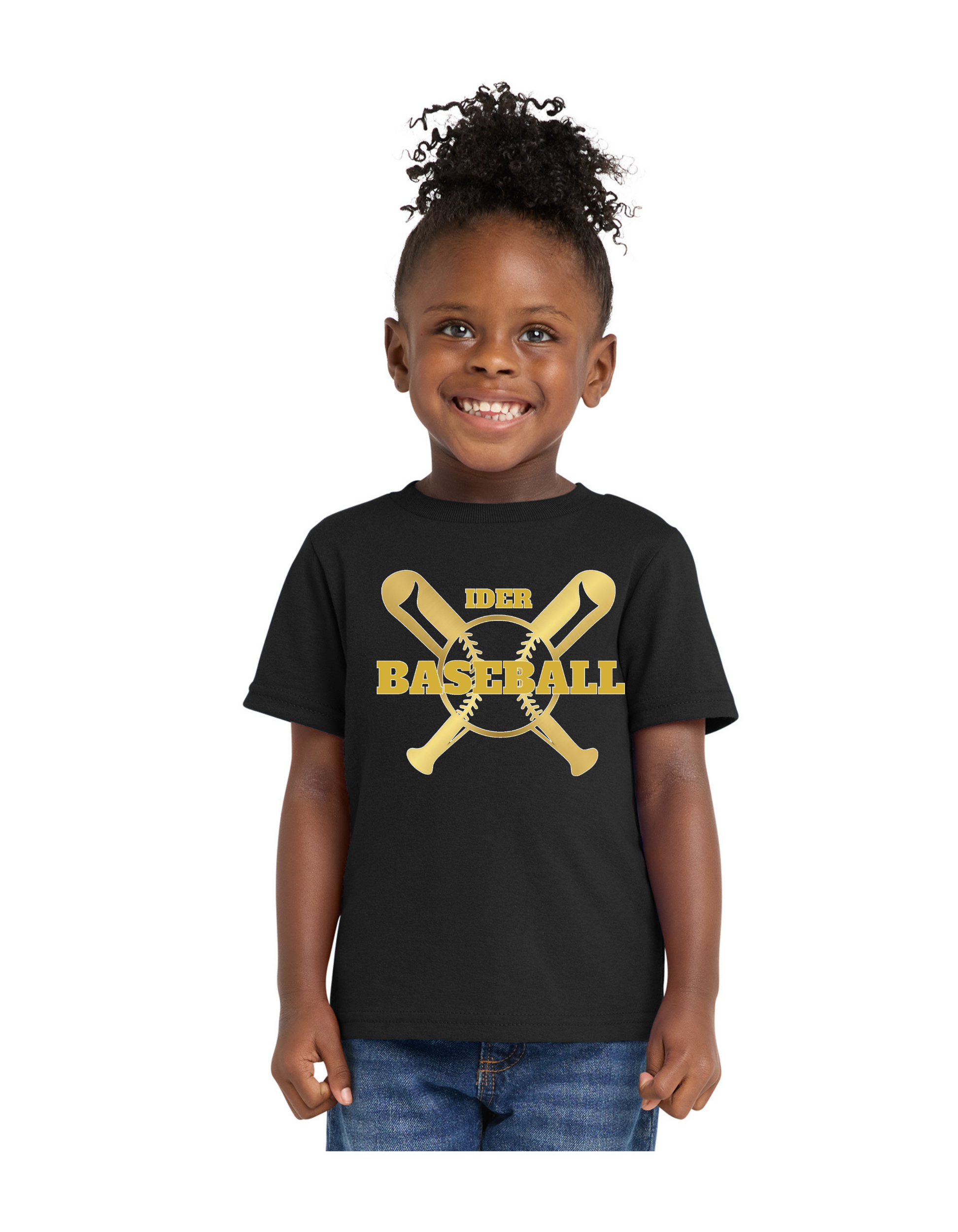 Toddler Ider Youth Baseball T-shirt