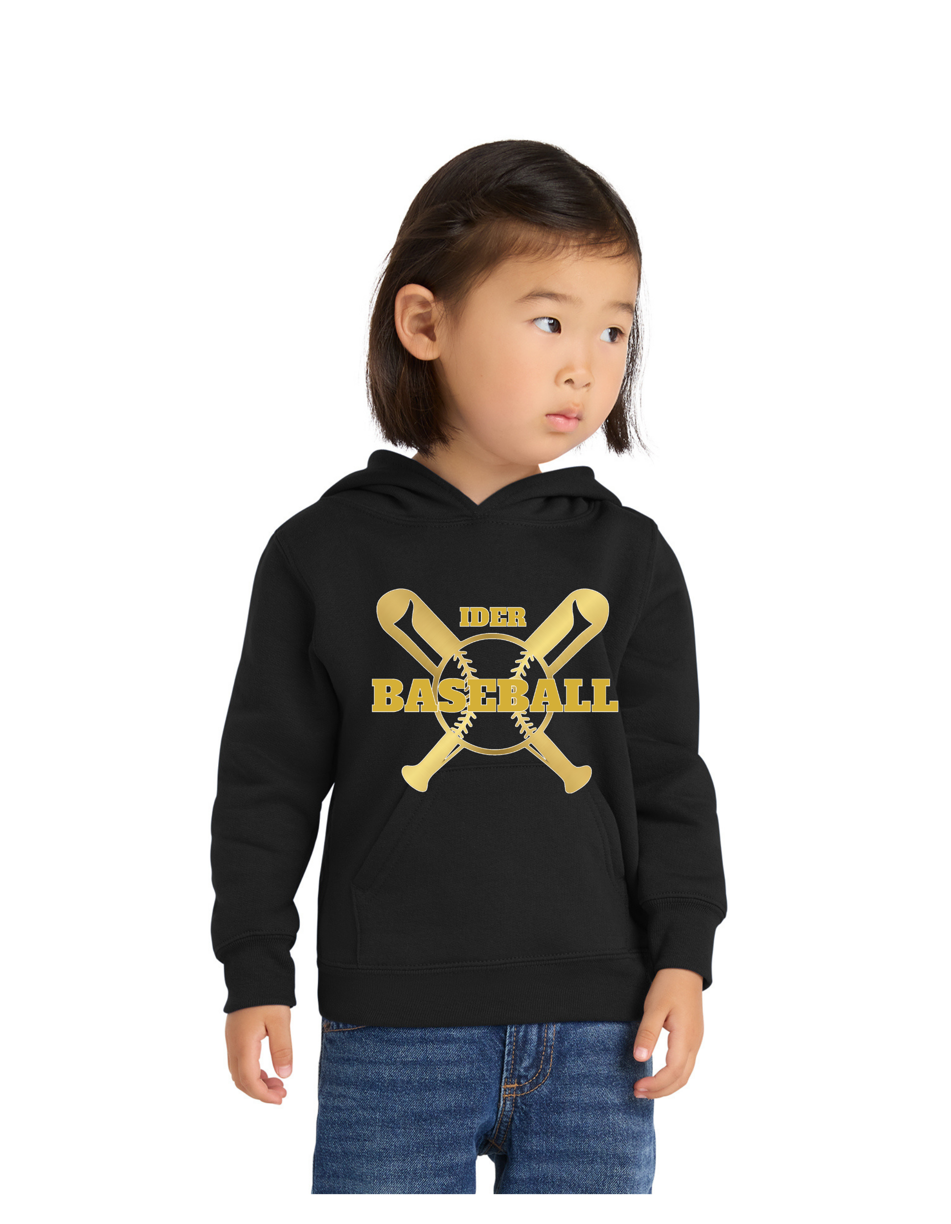 Ider Youth Baseball Toddler Hoodie