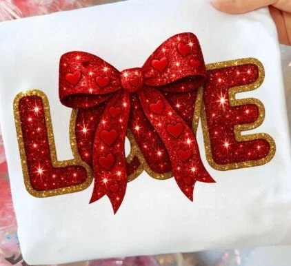 Glitter LOVE Valentine’s Day Sweatshirt