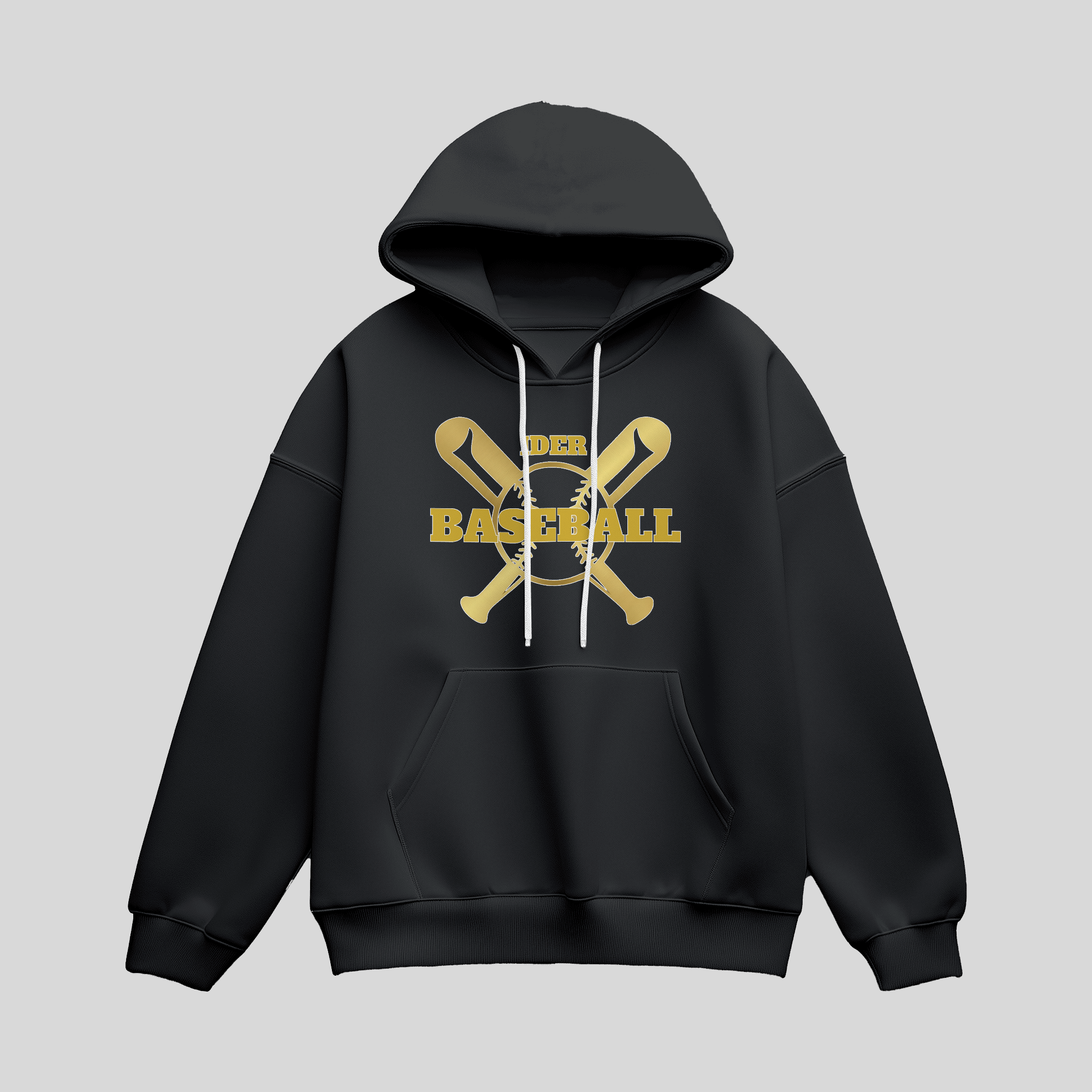 Ider Hornets Custom Black Baseball Hoodie