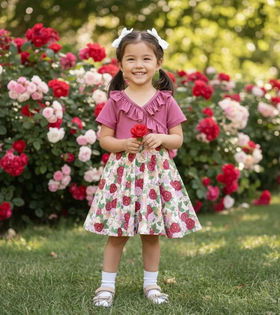 Twirl-Worthy Floral Charm Dress