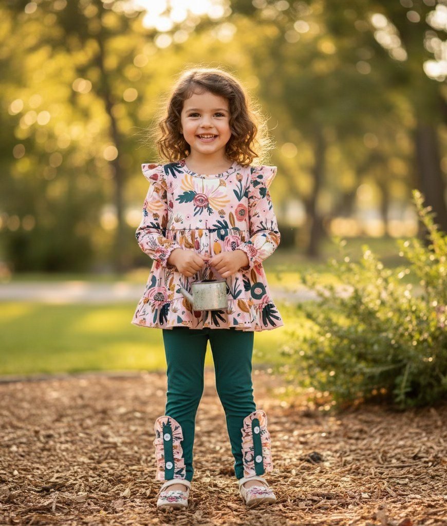 Floral Delight Toddler Set