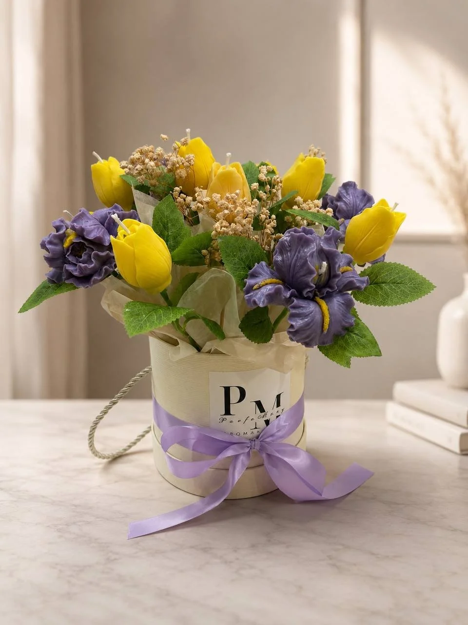 Candle Flower Boxes