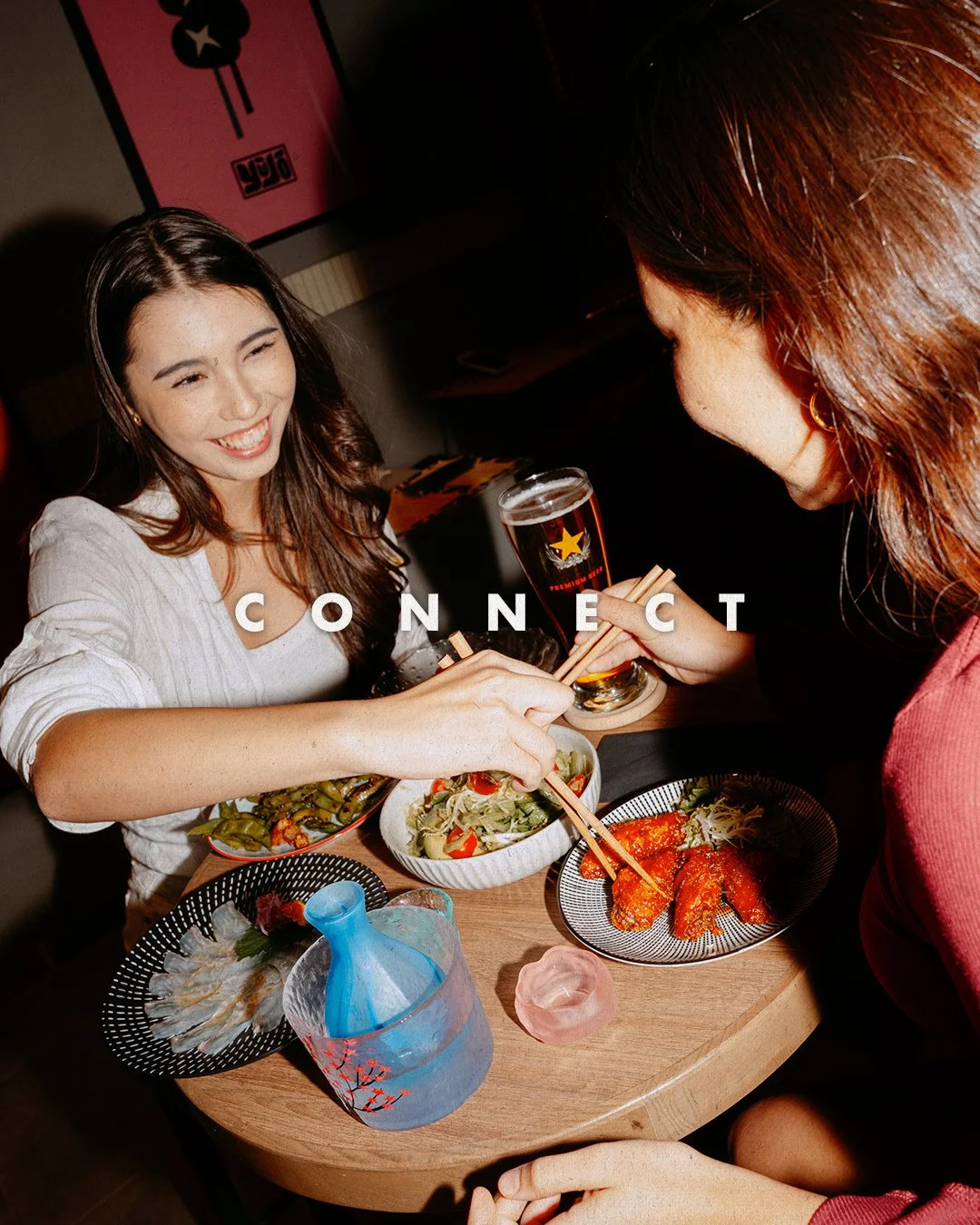 Here&rsquo;s to the conversations that flow as freely as the sake. 🍶⁠
⁠
To the friends who feel like home, and the food that tastes like joy.⁠
Yujo was built for this. For the late nights, the easy laughs, and the simple truth that everything is bet