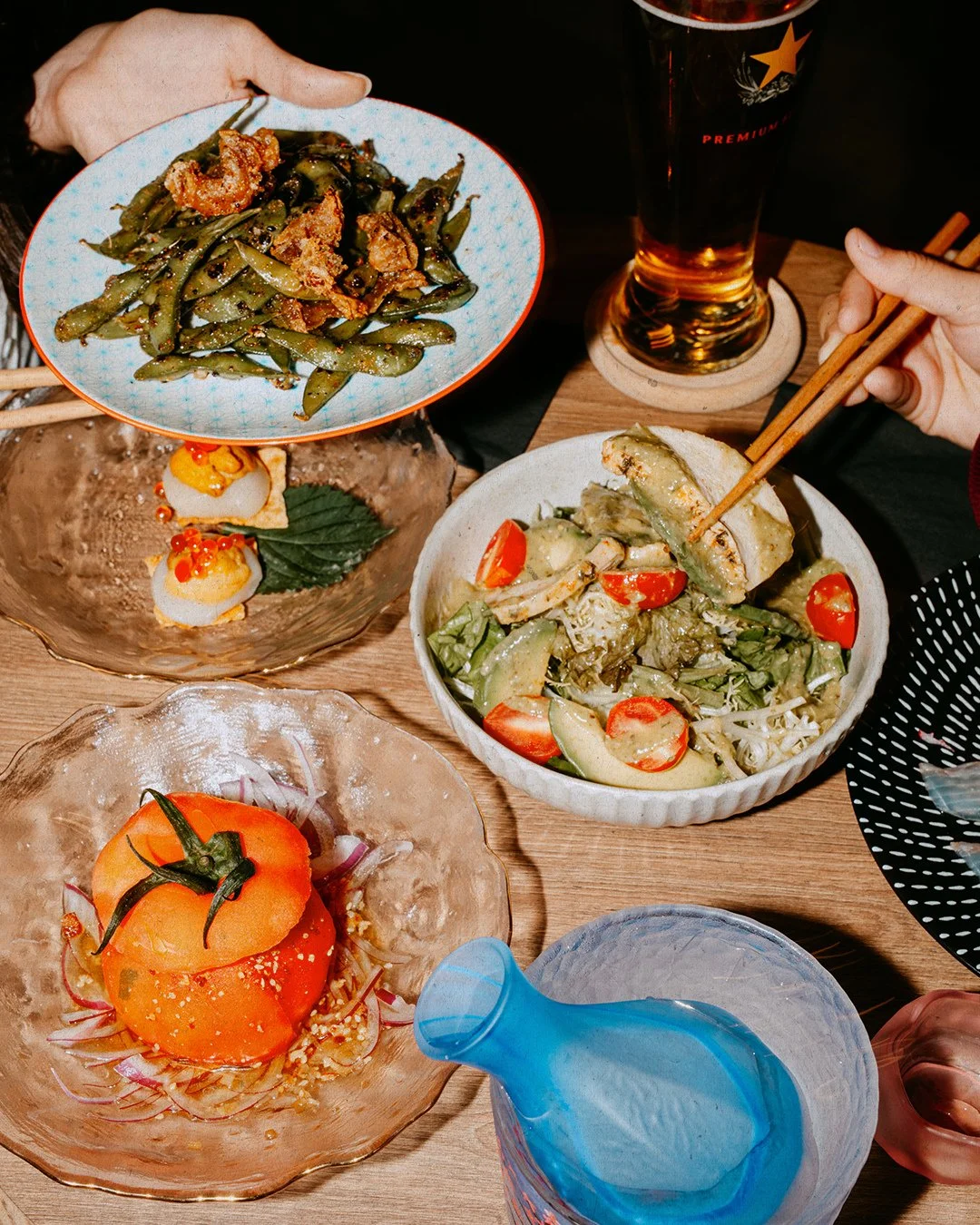 Your corner of warmth and craft is always open. ☀️🌙⁠
From carefully grilled kushiyaki to plates made for sharing, every dish is prepared with precision and a whole lot of heart.⁠
⁠
We&rsquo;re right in your neighborhood, ready for your lunch break e