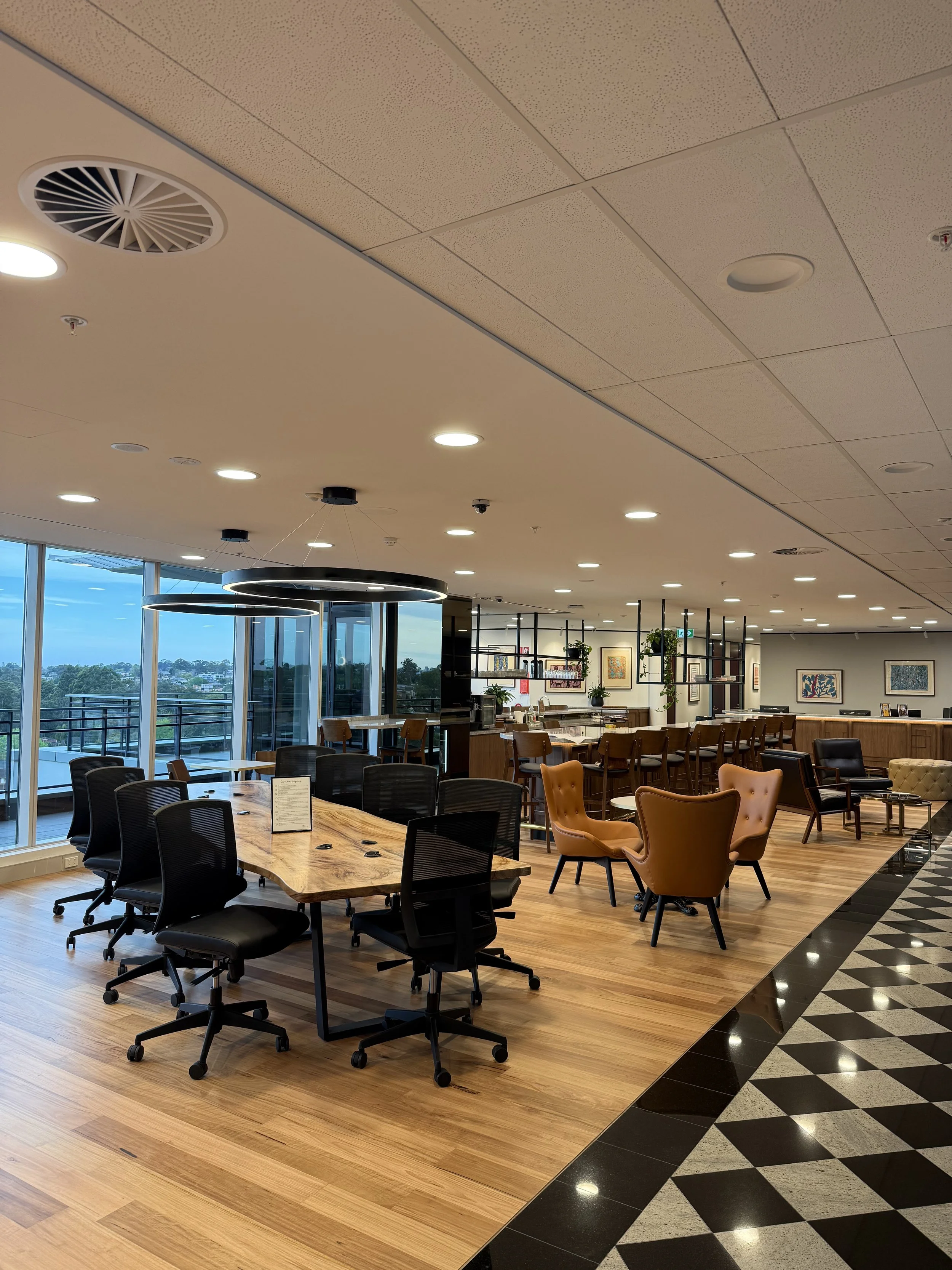 Servcorp North Ryde commercial mechanical fit out