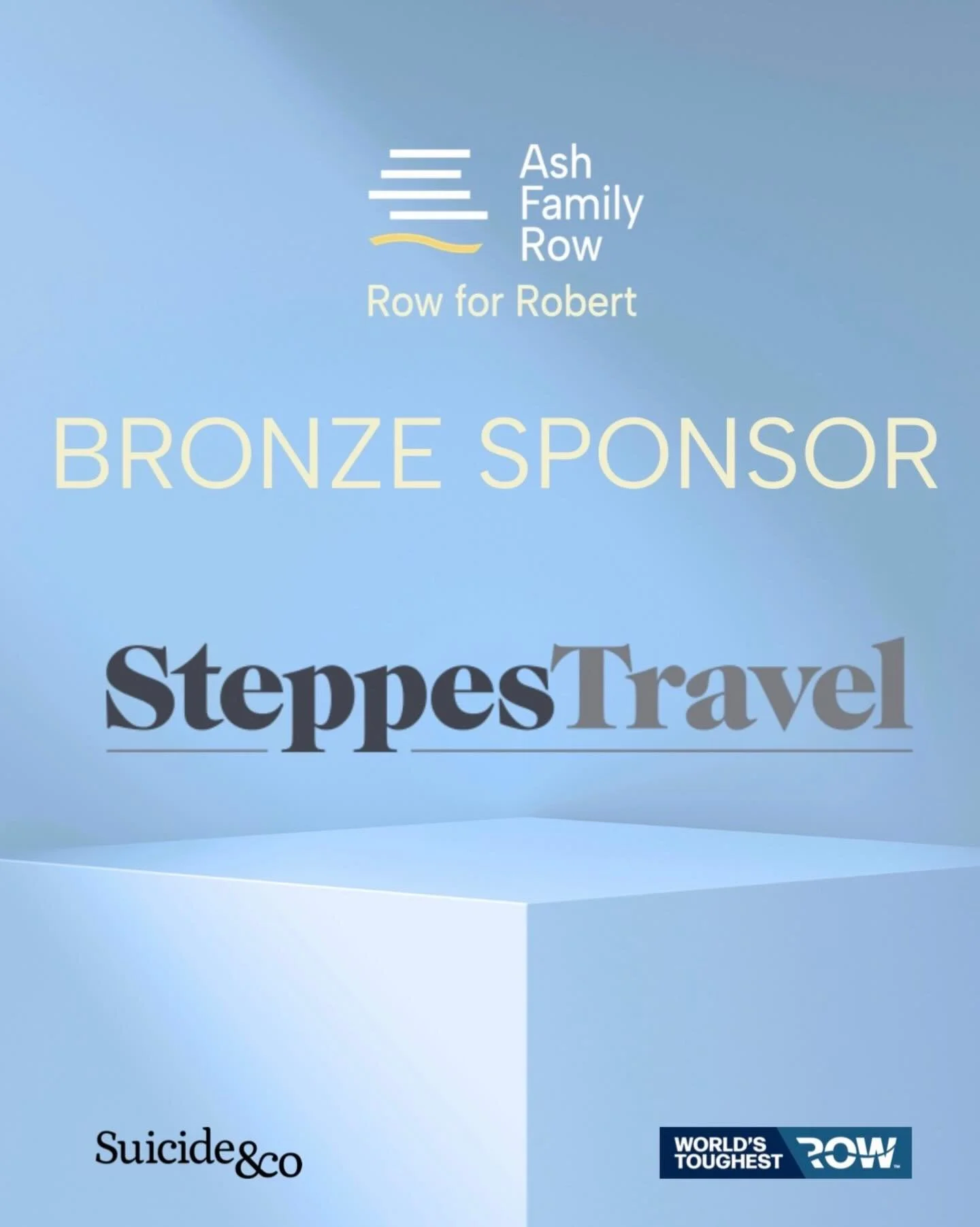 🚨 📣 🙌 BRONZE SPONSORSHIP ANNOUNCEMENT 🚨 📣 🙌 We are so excited to announce that @steppes_travel is a Bronze Sponsor of the Ash Family Row! 

Since 1989, Steppes Travel has used travel as a force for good, curating pioneering journeys and support