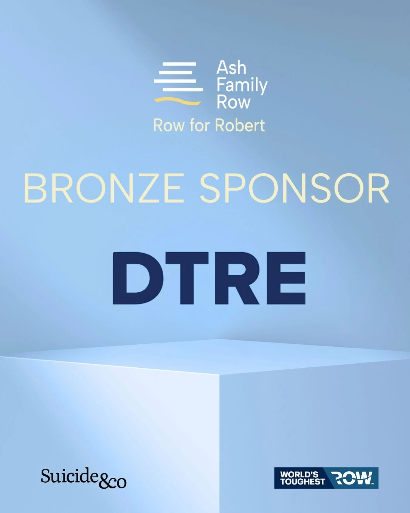 📣 🚨 Bronze Sponsorship Announcement 📣 🚨 We are so pleased to announce DTRE as a bronze sponsor of Ash Family Row! DTRE is providing vital funds to help us train and prepare for the row. 

DTRE is an independent commercial property adviser special