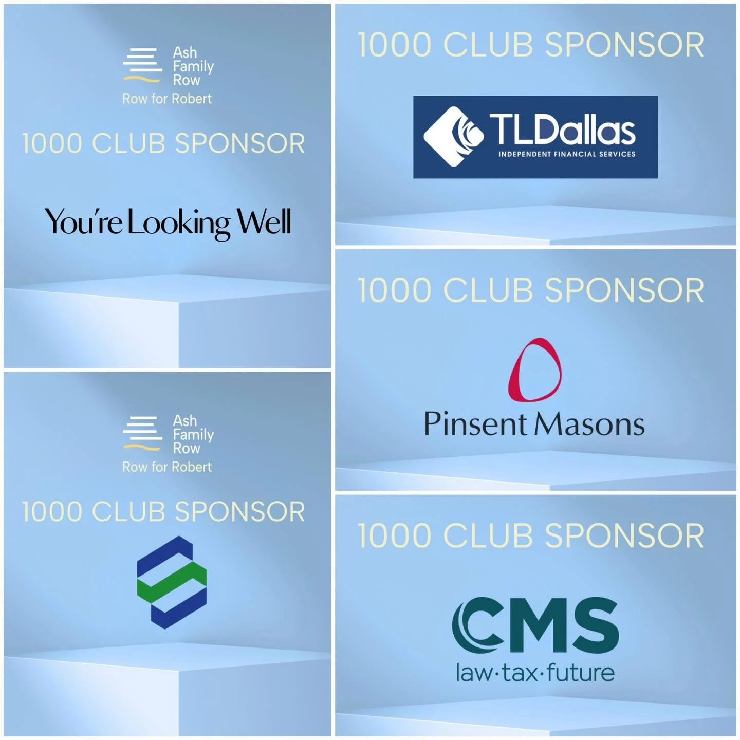 🚨 📣 Sponsorship announcement!🚨 📣 we are honoured to announce 5x 1000 Club sponsors. These companies have all chosen to support our challenge, to help us raise awareness for @suicideandco and provide vital funds for the Atlantic crossing in 2027. 