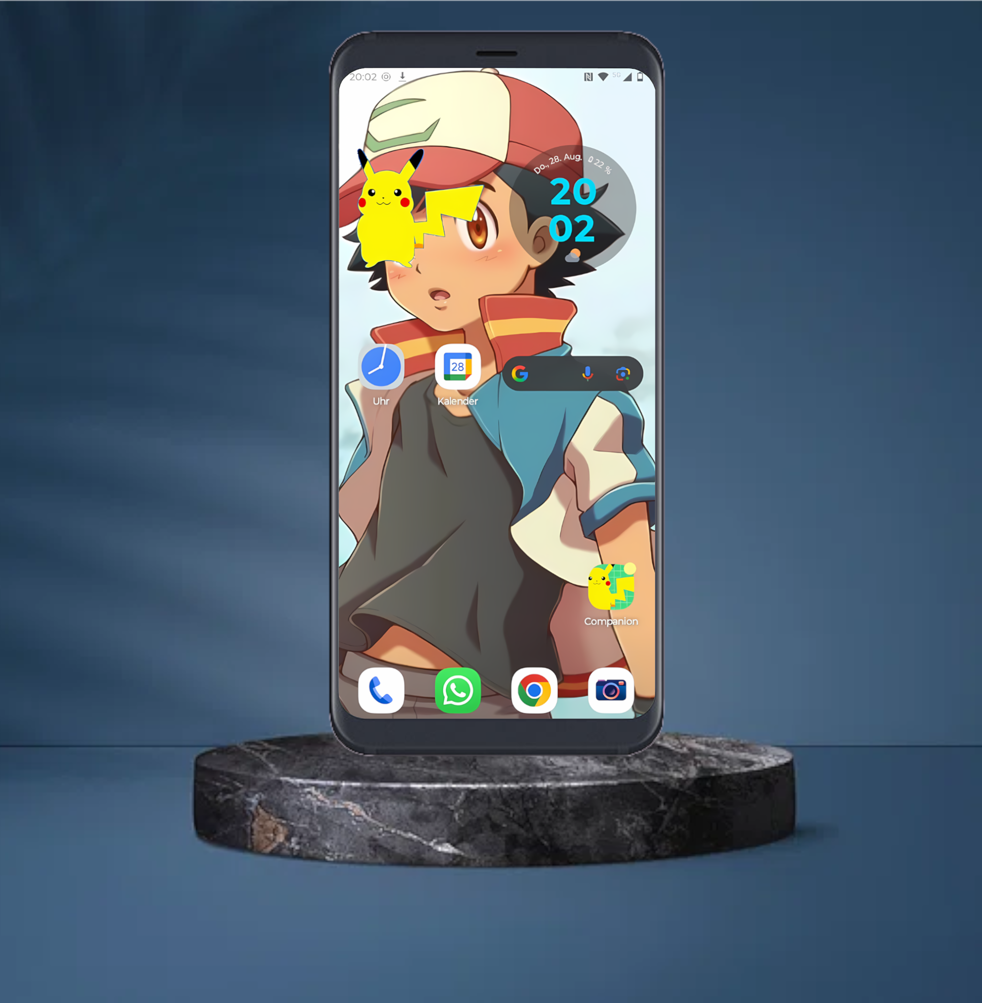 Unique Pikachu Pokemon XXL Widget for Android Smartphones and Tablets