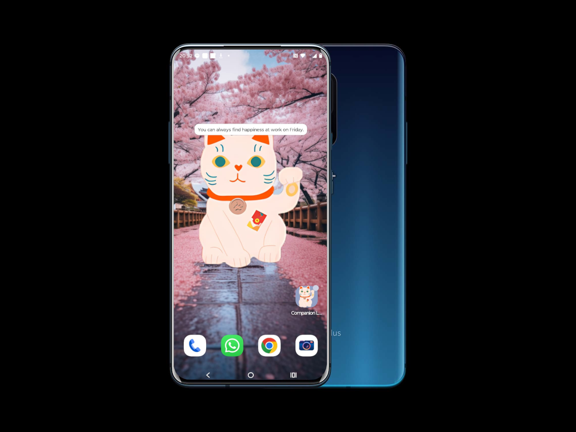 chinese lucky cat fortune cookie android animated xxl widget