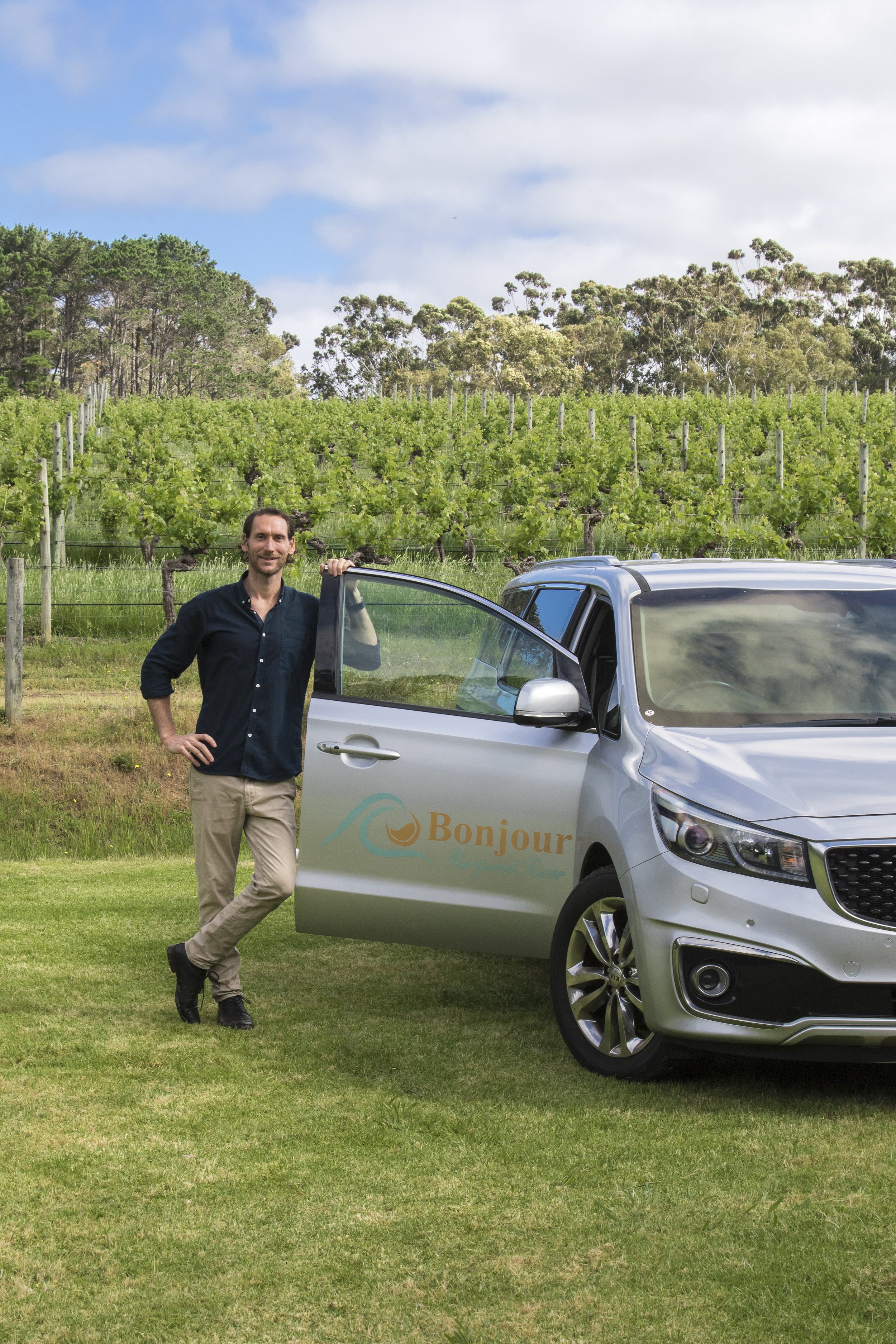Nicolas Risch private wine tour guide at Bonjour Margaret River