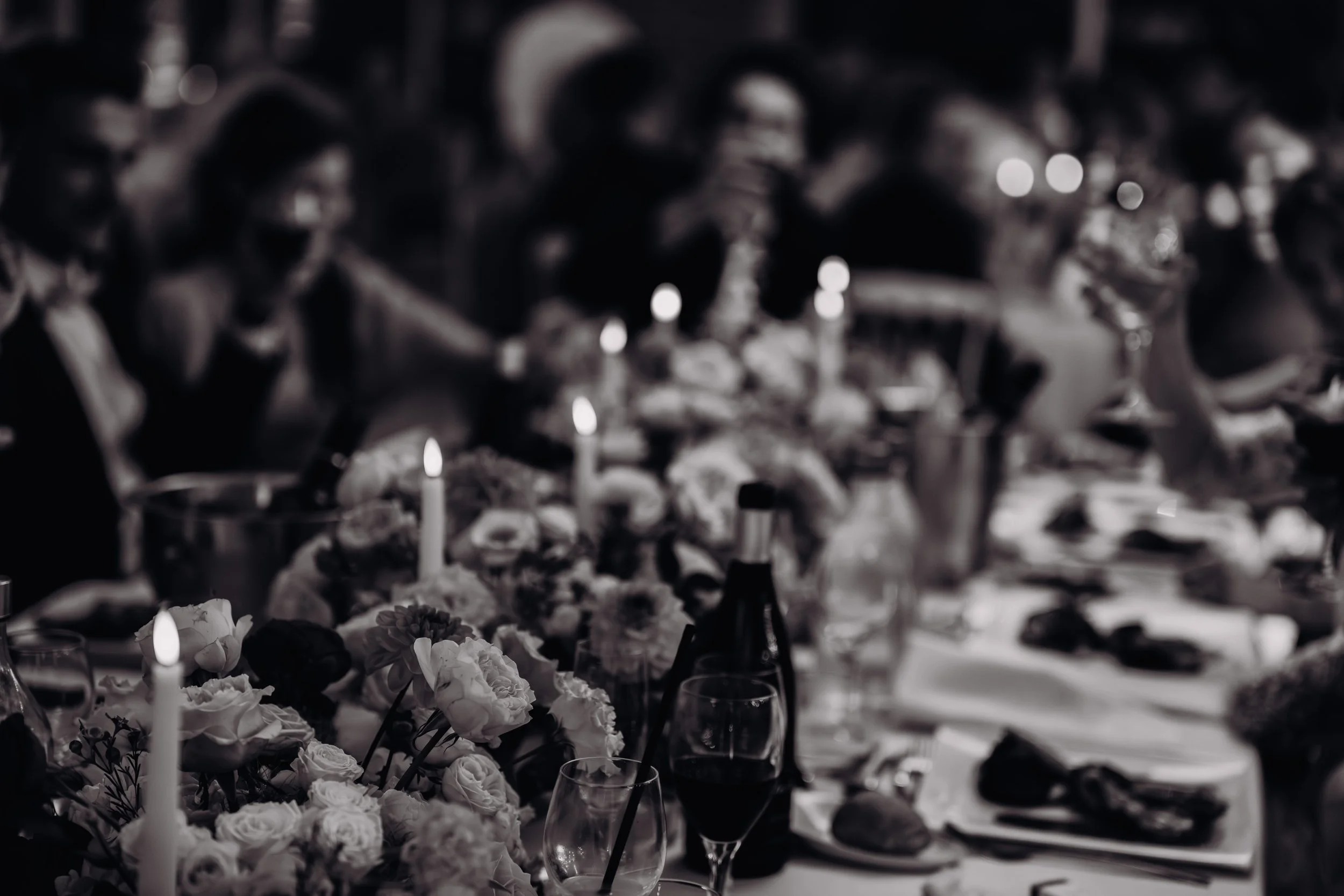 Destination wedding meal 