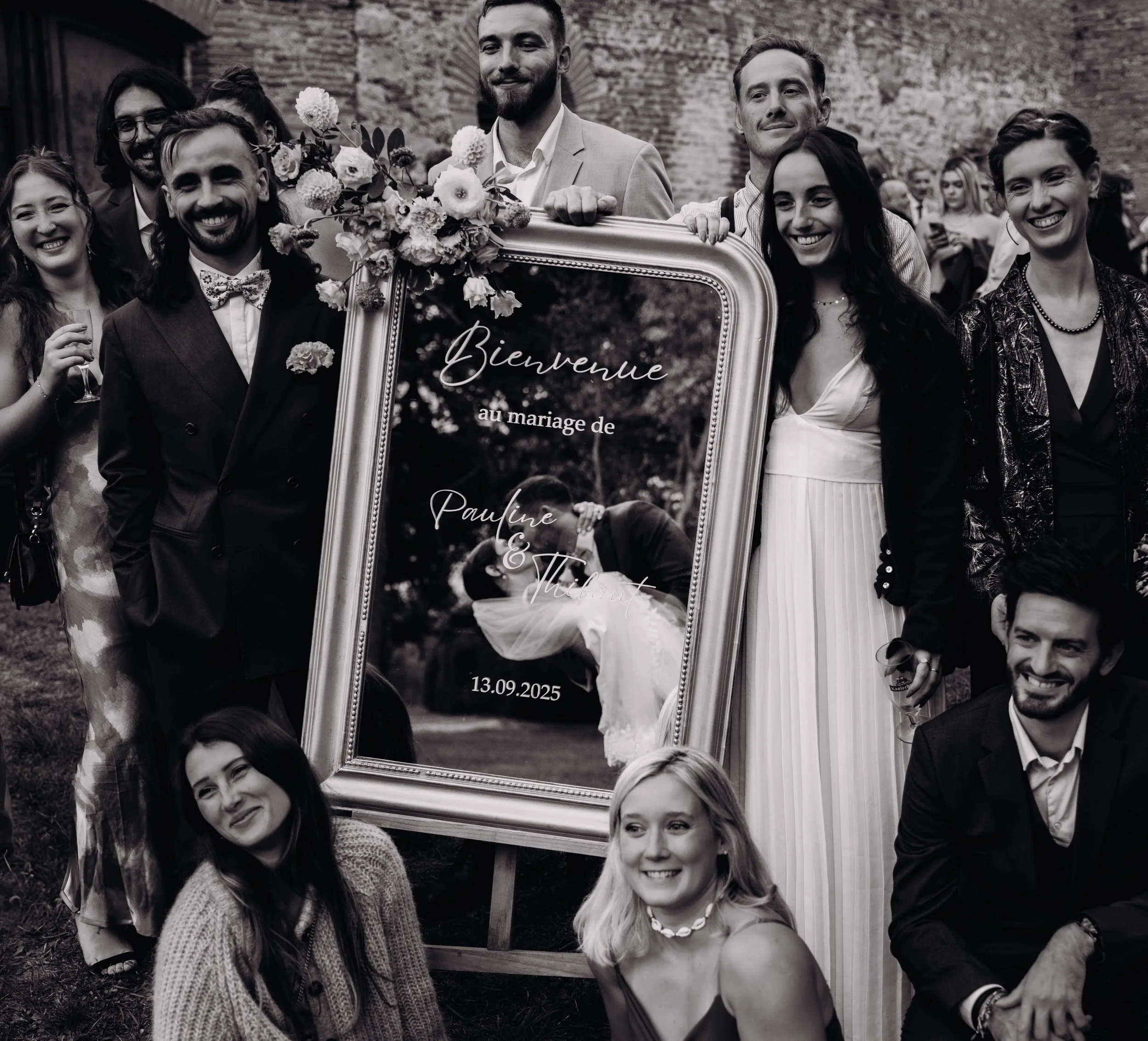 Social network trend during a destination wedding in Toulouse